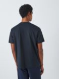 Kin Abstract Sweet Pea Short Sleeve T-Shirt, Dark Navy