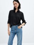 Mango Basic Buttoned Flowy Shirt