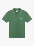 BOSS Kids' Short Sleeve Polo Shirt, Green