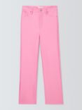 Good American Sculpting Straight Leg Jeans, Sorority Pink