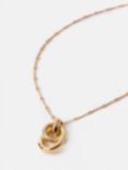 Mint Velvet Gold Tone Pendant Necklace, Gold