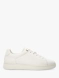 Dune Theons Leather Lightweight Trainers, White-leather