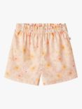WHEAT Kids' Silja Organic Cotton Floral Print Shorts, Multi