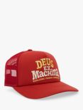 Deus ex Machina Guesswork Trucker Cap, Red