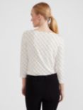 Hobbs Sonya Boat Neck Top, Multi Spot