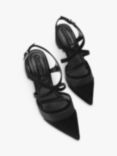 Carvela Symmetry X Strap Court Shoes, Black