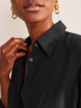 Boden Sienna Silk Shirt, Black