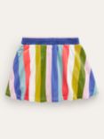 Mini Boden Kids' Rainbow Stripe Jersey Skort, Multi