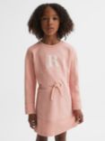 Reiss Kids' Ella Jersey Dress, Apricot