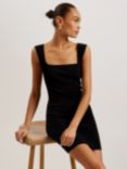 Ted Baker Imojenn Knitted Bodycon Mini Dress, Black