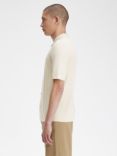 Fred Perry Button Knit Shirt, Ecru