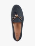 Dune Graysons Leather Loafers, Navy