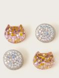 Monsoon Kids' Glitter Sparkle Claw Clips, Pack of 4, Multi