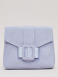 Phase Eight Suede Buckle Cutch Bag