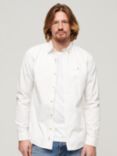 Superdry The Merchant Store Cotton Long Sleeve Shirt, Optic