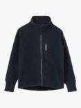 Polarn O. Pyret Kids' Fleece Zip Through Jacket, Blue