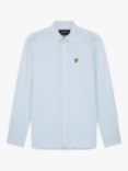 Lyle & Scott Long Sleeve Slim Fit Gingham Shirt, Blue/White