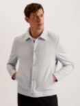 Ted Baker Felix Compact Cotton Chore Jacket, Light Grey