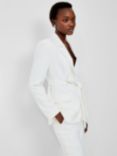 French Connection Whisper Belted Blazer, Summer White