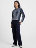 French Connection Rallie Long Sleeve Stripe T-Shirt