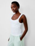 French Connection Rallie Gwyneth Cami Top, Linen White