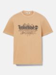 Timberland Short Sleeve Graphic Slub T-Shirt, Light Brown