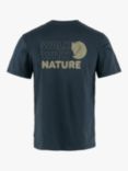 Fjällräven Walk With Nature T-Shirt, Dark Navy