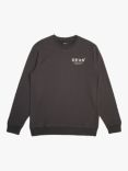 Deus ex Machina Chatterbox Crew Neck Jumper, Anthracite