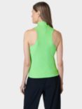 Sweaty Betty Explorer High Neck Sleeveless Top, Zest Green