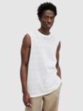 AllSaints Drax Sleeveless Crew Top, Optic White