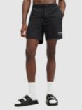 AllSaints Underground Logo Swim Shorts