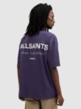 AllSaints Underground T-Shirt, Lapis Purple