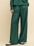 Nobody's Child Melody Wide Leg Trousers, Green