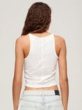 Superdry Ruched Cropped Tank Top
