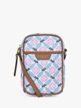 Radley Willow Walk Spring Geometric Medium Phone Crossbody, Chalk/Multi