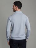 Reiss Blackhall Wool Jumper, China Blue