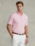 Polo Ralph Lauren Custom Slim Fit Soft Cotton Polo Shirt, Carmel Pink