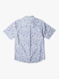 KAVU Topspot Reverse Print Short Sleeve Shirt, Mushroom Forest