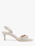 Dune Madelines Embellished Sandals, Rose Gold