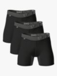 Step One Bamboo Trunks, Pack of 3, Black Currants