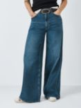 AND/OR Westlake High Rise Wide Leg Jeans, Blue Horizon