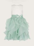 Monsoon Kids' Lace Bodice CanCan Ruffle Party Dress