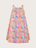 Monsoon Kids' Ditsy Floral Swing Dress, Multi