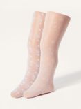 Monsoon Baby Lacey Tights, Pack of 2, Multi
