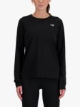 New Balance Essential Long Sleeve Women's Top, Black