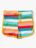 Little Green Radicals Baby Rainbow UPF 50+ Recycled Swim Shorts, Rainbow