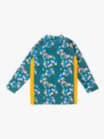 Little Green Radicals Baby Bluebirds UPF 50+ Sunsafe Long Sleeve Rash Vest, Multi