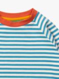 Little Green Radicals Baby Stripe Organic Cotton Raglan Sweatshirt, Multi