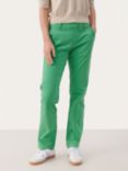 Part Two Soffyn Straight Leg Regular Fit Trousers, Green Spruce