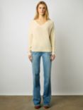 Gerard Darel Lorie Wool Blend Jumper, Ecru